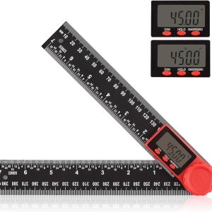 Digital Angle Finder Ruler 200mm 0-360 degree