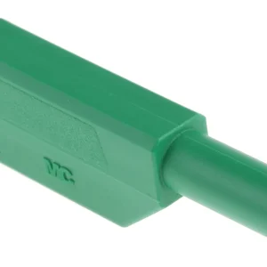 Shrouded Banana Socket 1000V 4mm Green
