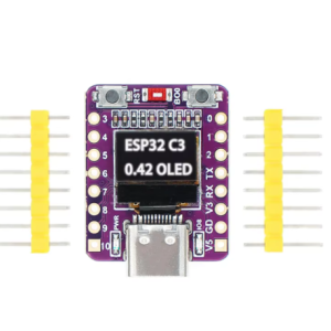 ESP32-C3 development board with 0.42 inch OLED