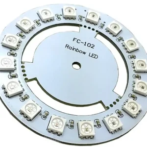 16 X WS2812 5050 RGB full-color LED Round Module