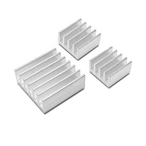 Heatsink for Raspberry Pi 3 (3 pcs set)