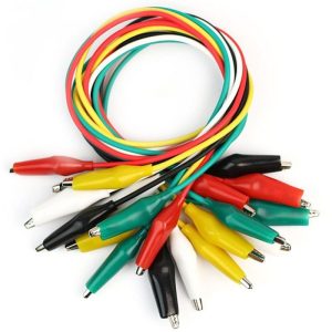 Crocodile Alligator Clips Wire 50cm - 10pcs