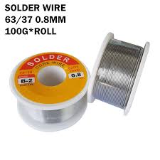 SOLDERING WIRE 0.8mm 100g