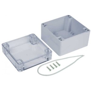 PLASTIC ENCLOSURE BOX WATERPROOF 120x120x90