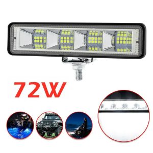 72W Car Work Light LED Bar 4x4 24 LED 12-60V led