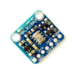 MPL3115A2 Atmospheric Pressure Altitude Temperature Sensor Module - Blue