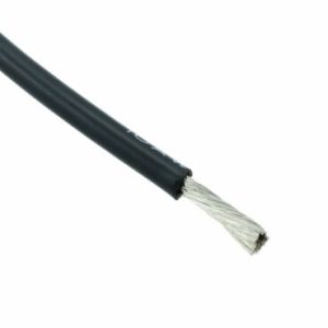 Stranded Silicone Wire 12 AWG Black - 1m