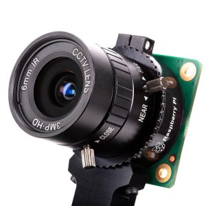 Raspberry Pi HQ Camera Lens - 6mm Wide Angle CS-mount